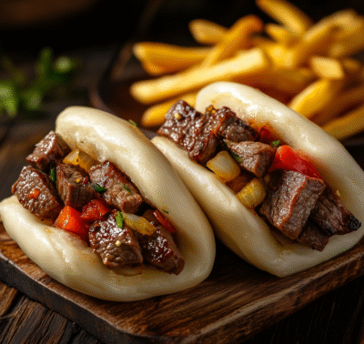 Steak Tantuni Bao Bun
