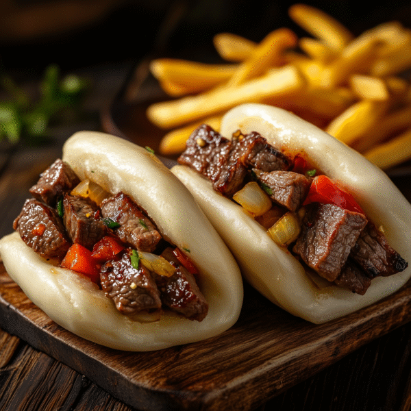 Steak Tantuni Bao Bun