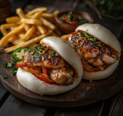 Tavuk Mangal Bao Bun