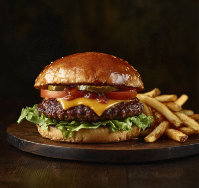 BBQ Cheddar Burger