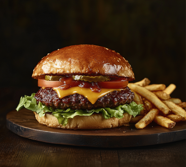 BBQ Cheddar Burger