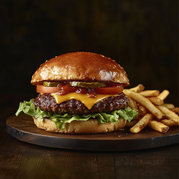 BBQ Cheddar Burger