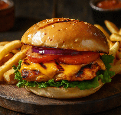 Tavuk Mangal Burger