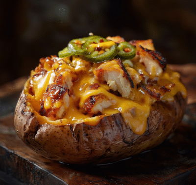 Çıtır Tavuklu Cheddar Kumpir